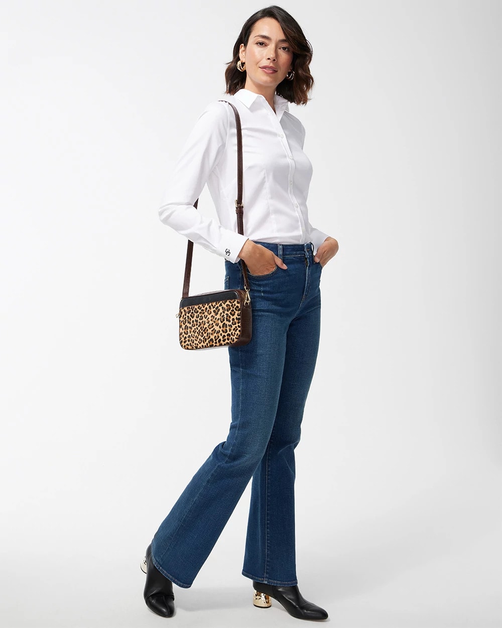 Chico's Value - No-Iron™ Stretch Shirt Optic White