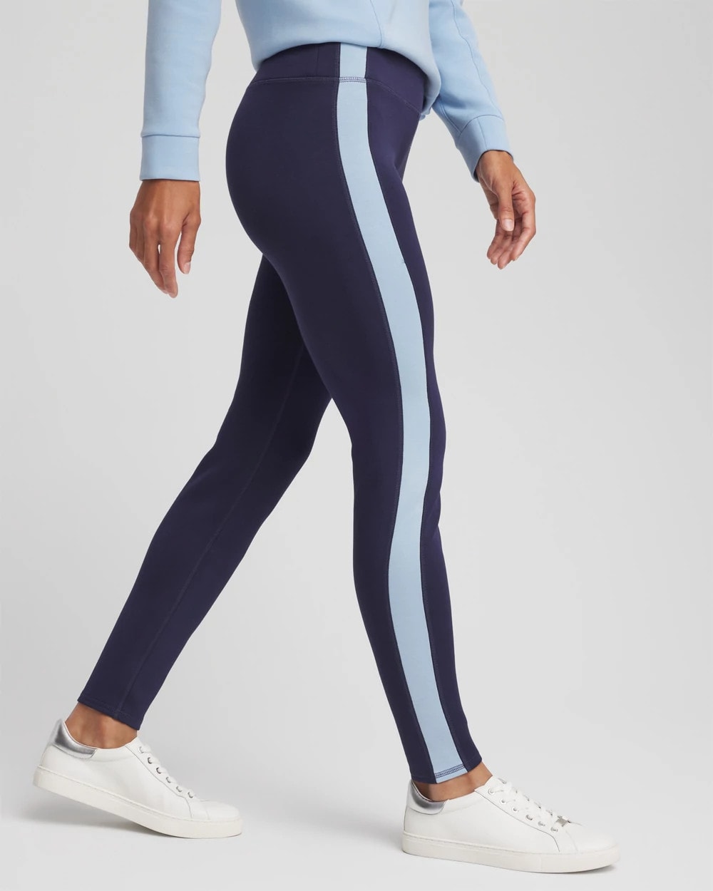 Chico's Latest - Zenergy® Soft Topaz Contrast Leggings Passport Blue