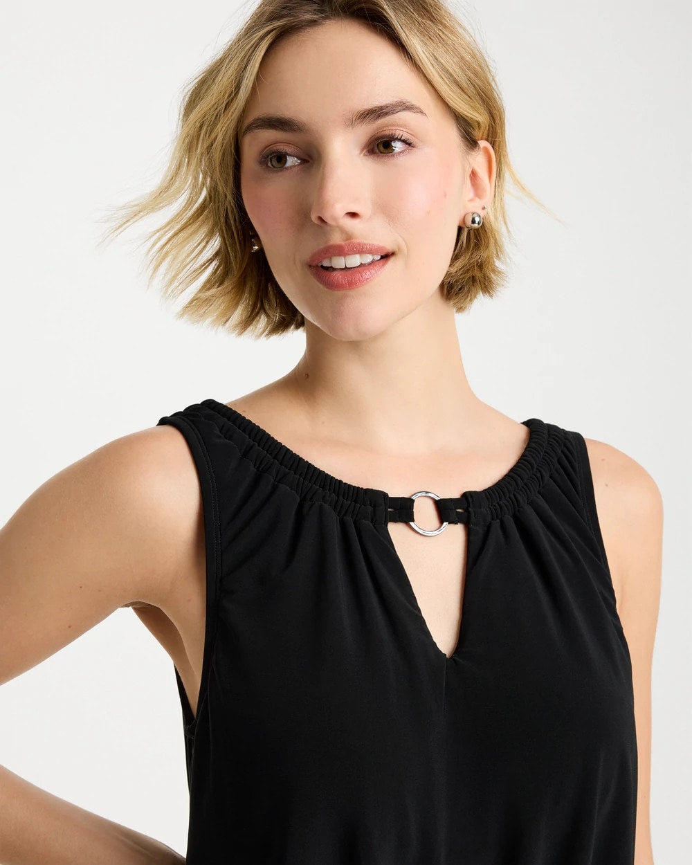 Chico's Everyday - Magicsuit® Effie Solid Swim Dress Black