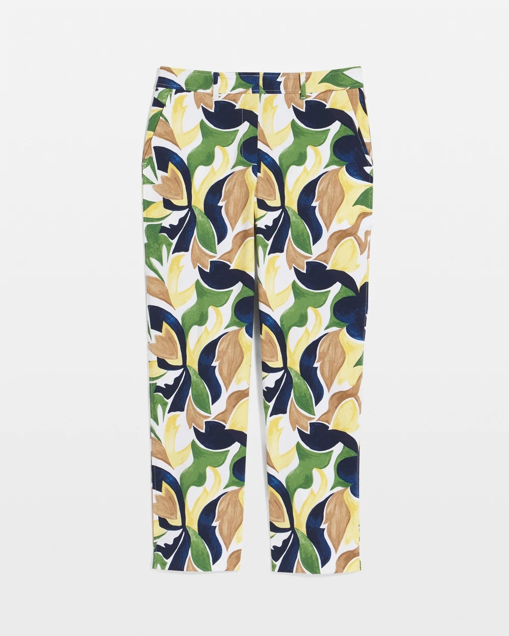 Chico's Top Pick - Emme Straight Mod Cropped Pants Alabaster