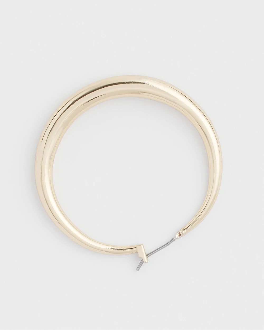Chico's Quality - Cassie Gold-Tone Hoop Earrings Gold