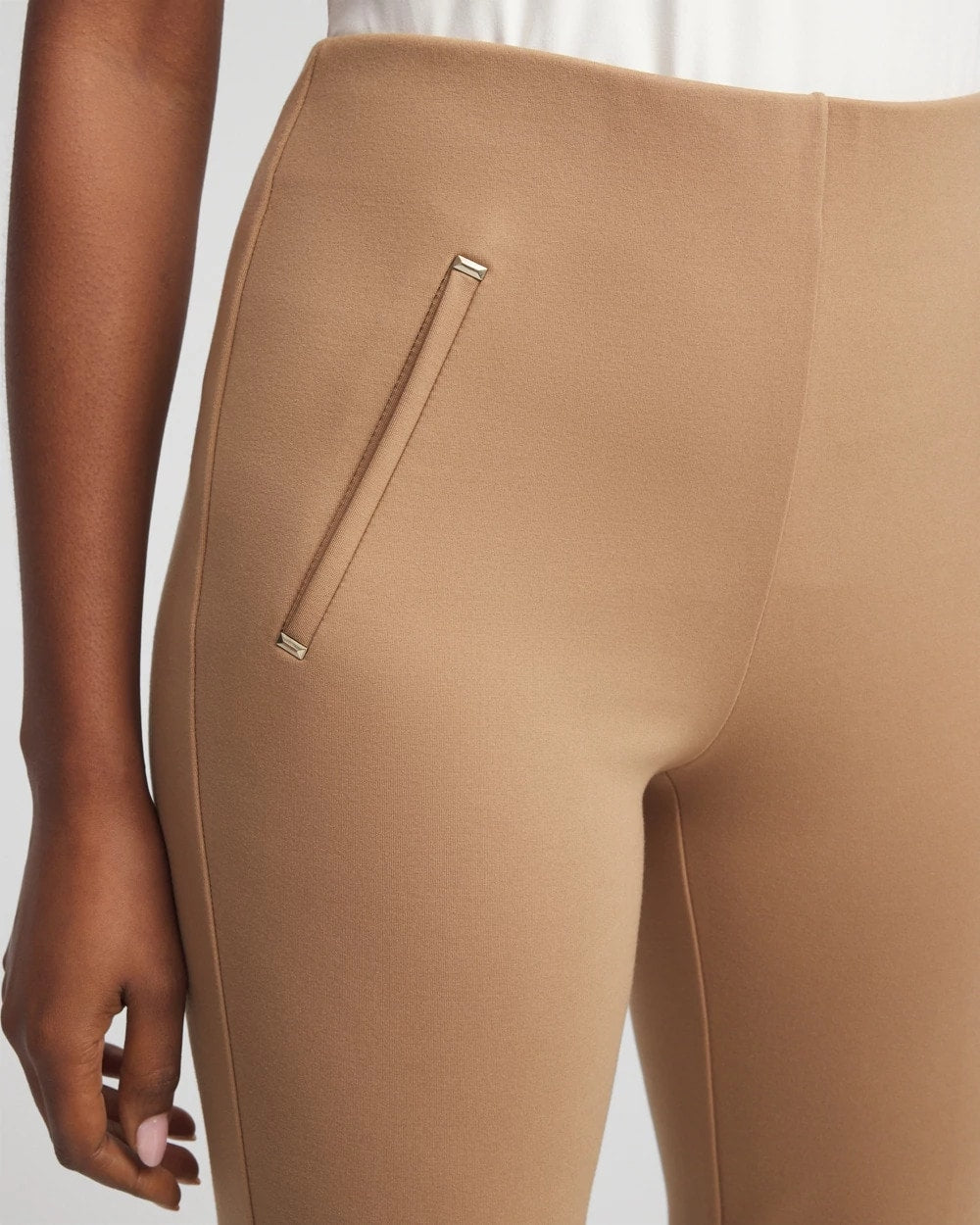 Chico's Sale - Juliet Slim Trim Detail Ankle Pants Caramel Apple