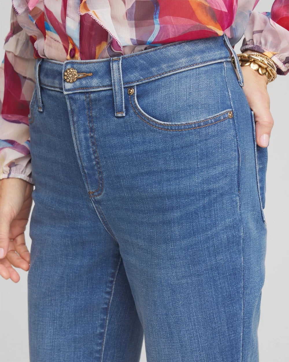 Chico's Essential - So Slimming® High Rise Flare Jeans Freya Indigo