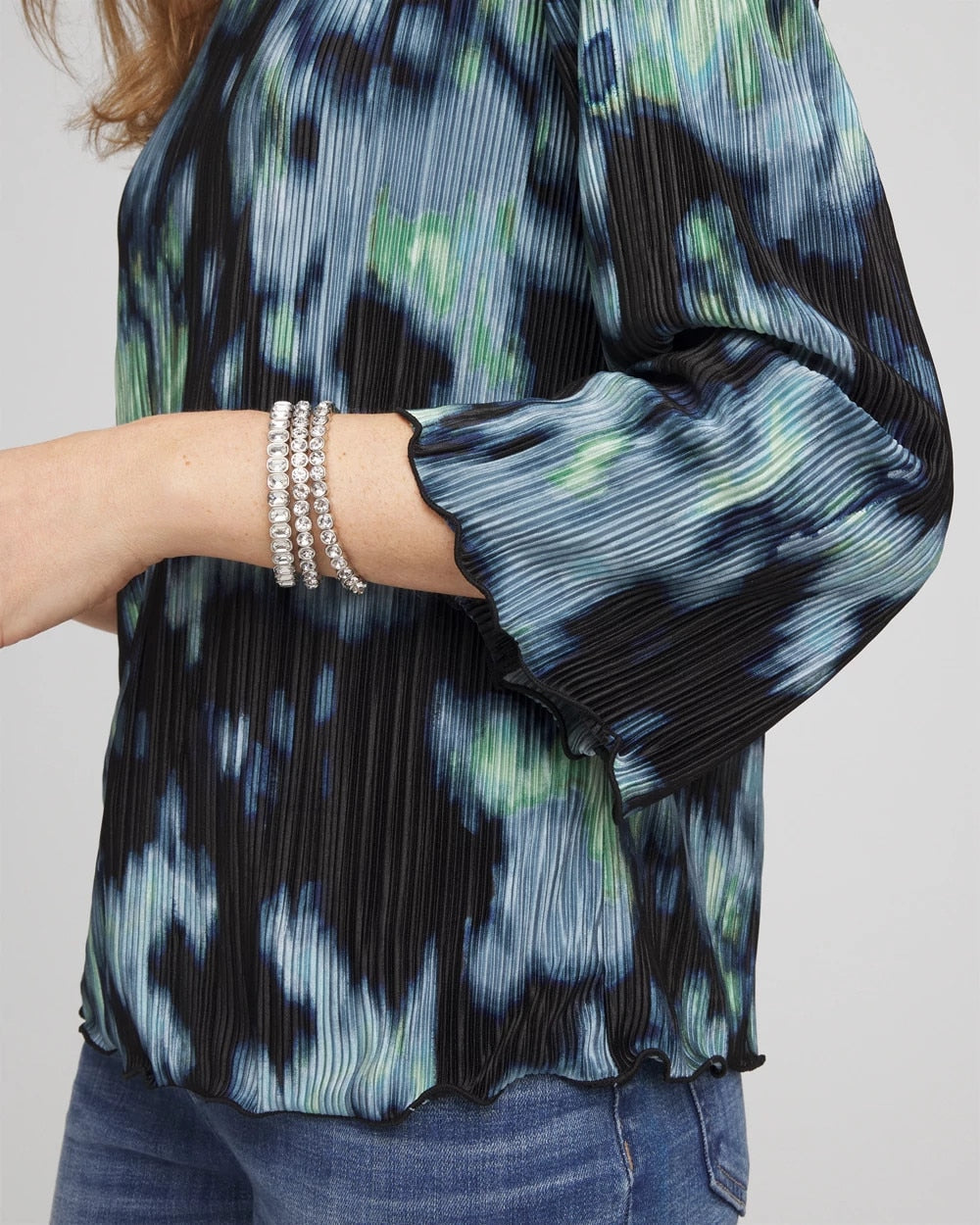 Chico's Great Value - Bodre Flare Sleeve Top Black