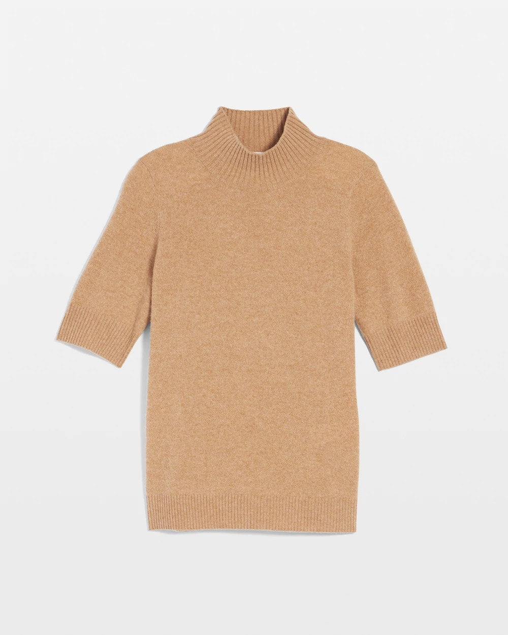 Chico's Best Price - Cashmere Elbow-Sleeve Sweater Camel