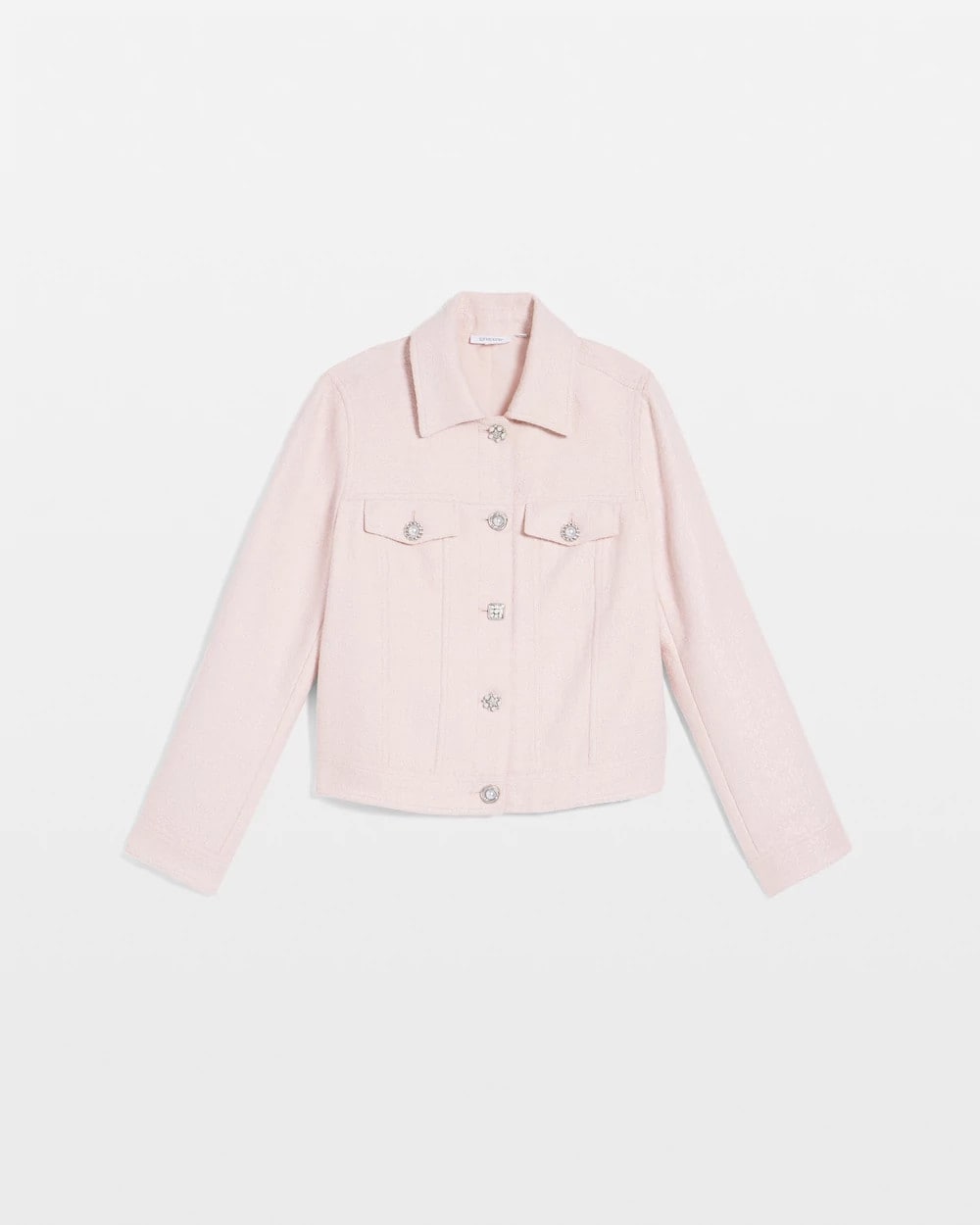 Chico's Quality - Boucle Casual Jacket Blushed