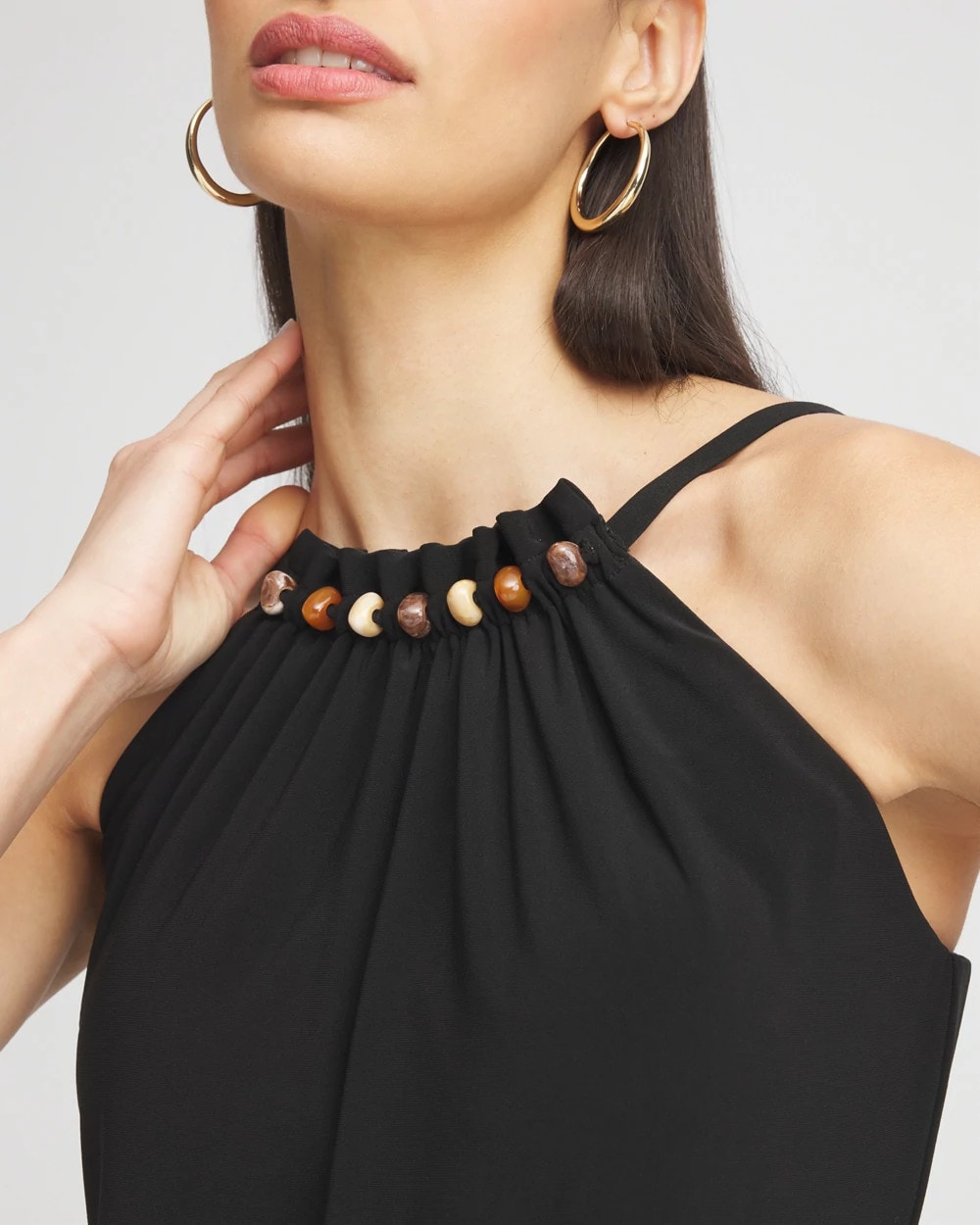 Chico's Latest - Magicsuit® Square Cut Beverly Swimdress Black