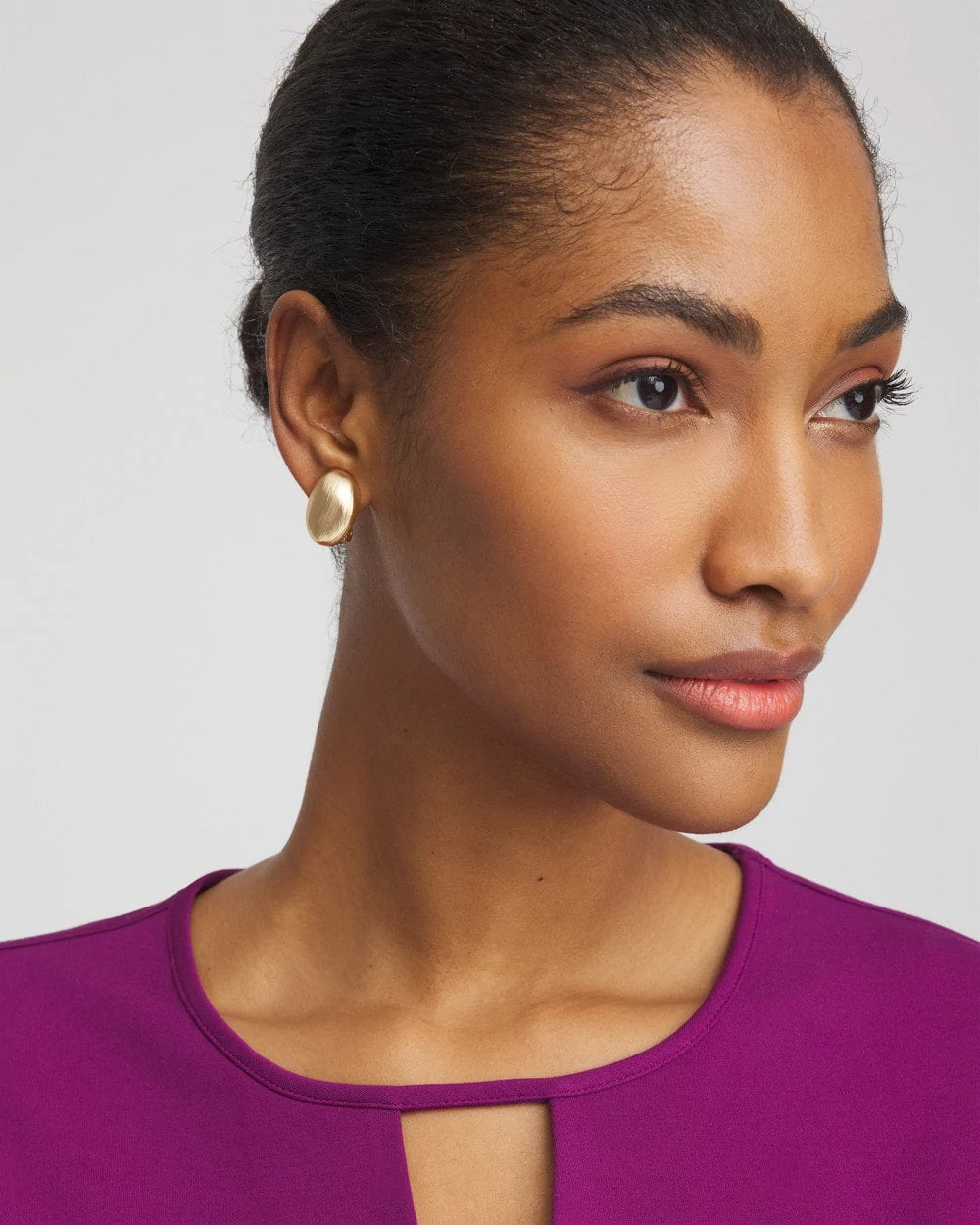 Chico's Best Seller - No Droop™ Gold Stud Clip-On Earrings Gold