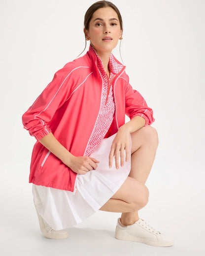 Chico's Premium - Zenergy® Ripstop Piping Jacket Calypso Coral