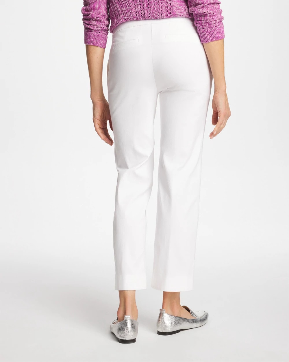 Chico's Exclusive - Brigitte™ Straight Crop Alabaster