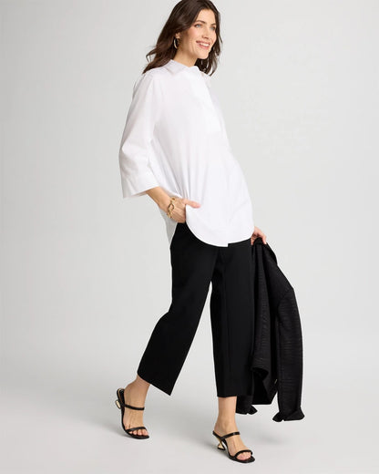 Chico's Best Price - Juliet Lightweight Straight Crop Pants Black