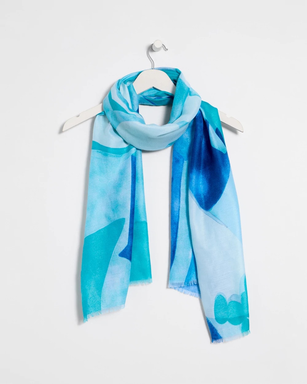 Chico's Everyday - Sea Spray Oblong Scarf Blue