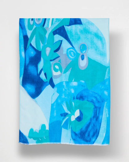 Chico's Everyday - Sea Spray Oblong Scarf Blue