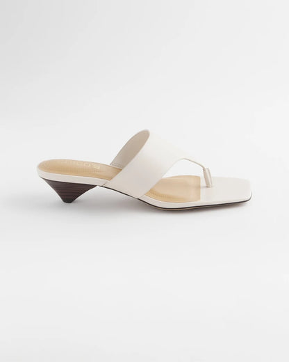 Chico's Best Seller - Julia Nappa Kitten Heel Bone