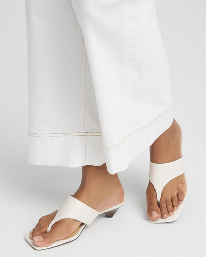 Chico's Best Seller - Julia Nappa Kitten Heel Bone