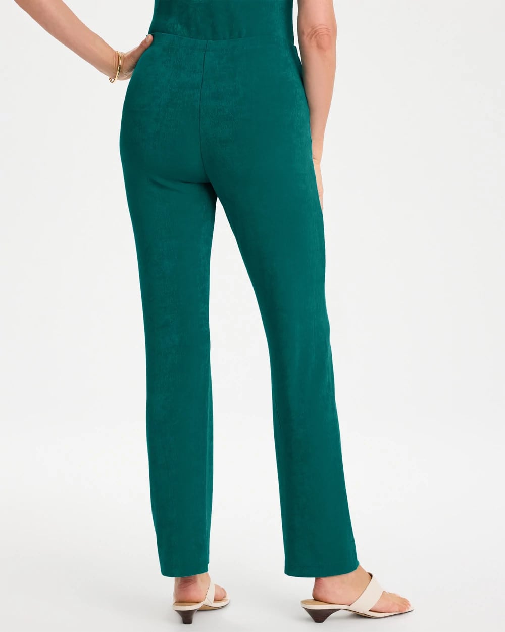 Chico's Premium - Travelers™ No Tummy Pants Jade Glow