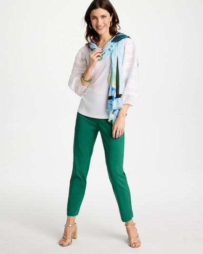 Chico's Trending - Brigitte™ Slim Pull-On Ankle Pants Hunter Green