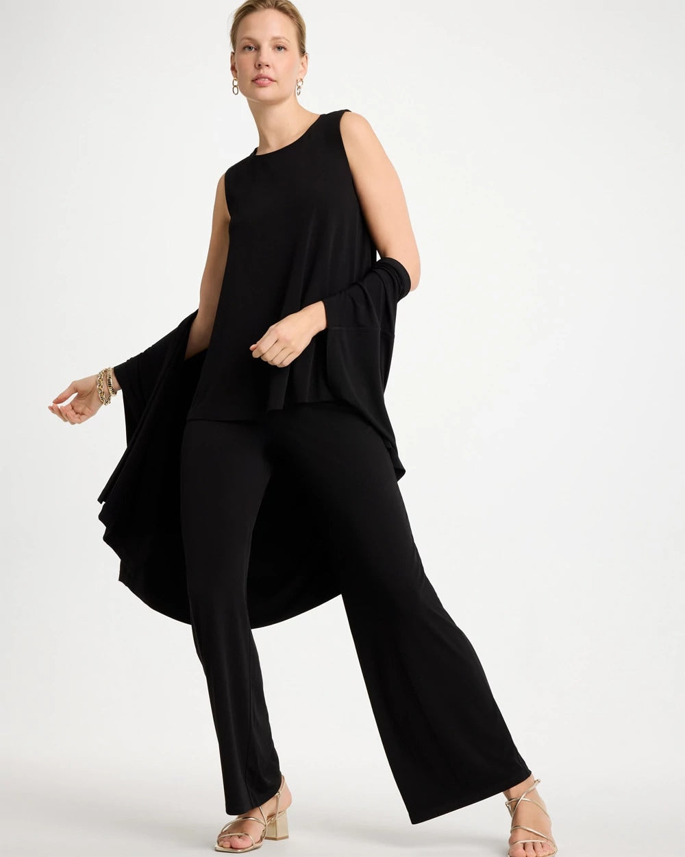 Chico's Deals - Travelers™ Knit Swing Tank Black