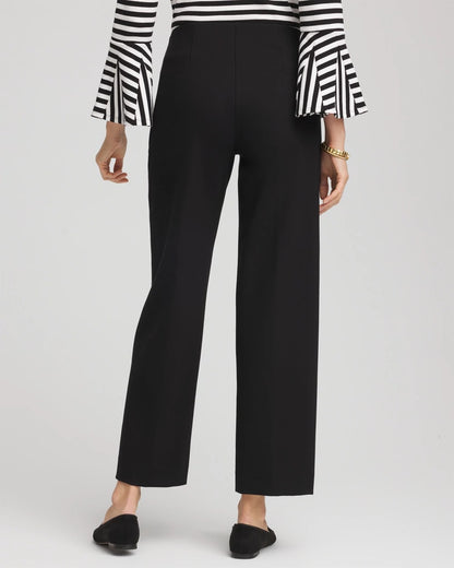 Chico's Popular - Juliet Slim Wide-Leg Cropped Pants Black