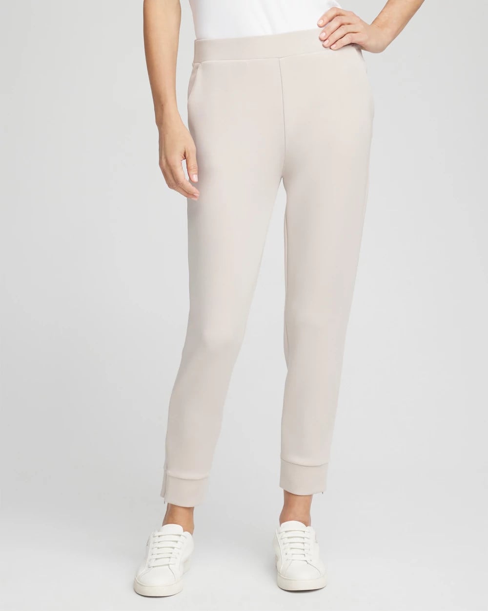 Chico's Top Pick - Zenergy® Caviar Bead Joggers Smokey Taupe