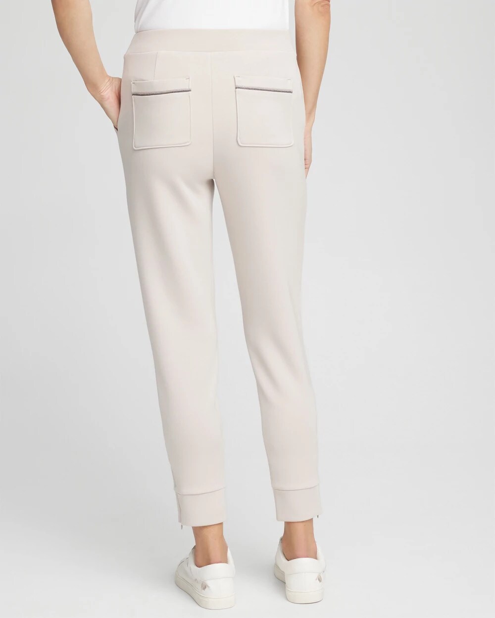 Chico's Top Pick - Zenergy® Caviar Bead Joggers Smokey Taupe
