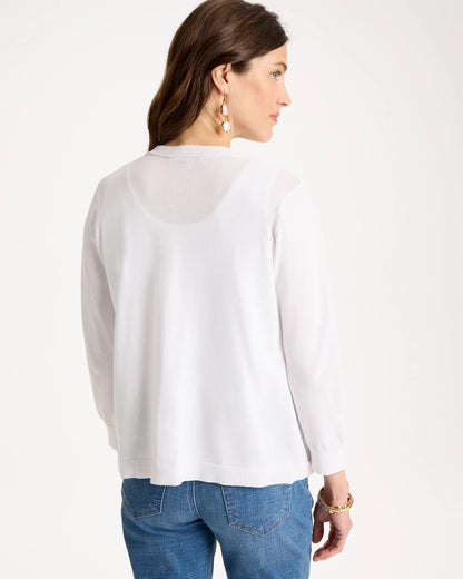 Chico's Smart Buy - Summer Romance Cardigan Alabaster