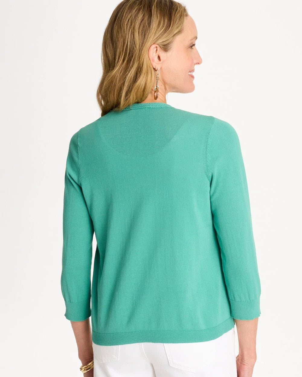 Chico's Best Price - Summer Romance Cardigan Green Clover