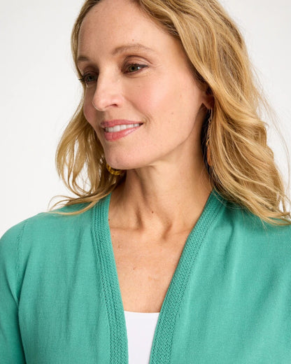Chico's Best Price - Summer Romance Cardigan Green Clover