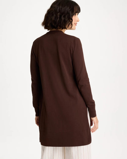 Chico's Featured - Summer Romance Cardigan Deep Brown