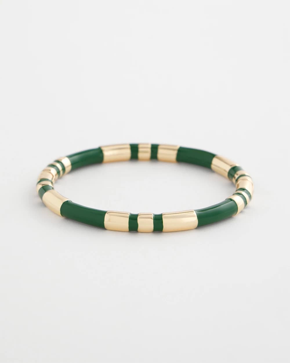 Chico's Best Price - Green Enamel Hinge Bangle Green