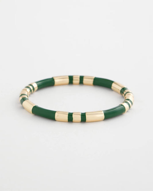 Chico's Best Price - Green Enamel Hinge Bangle Green