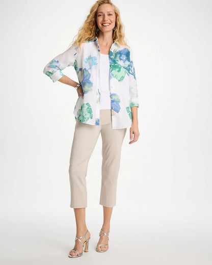 Chico's Great Value - Brigitte™ Slim Pull-On Crop Pant Smokey Taupe