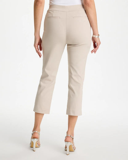 Chico's Great Value - Brigitte™ Slim Pull-On Crop Pant Smokey Taupe