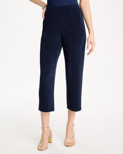 Chico's Trending - Travelers™ No Tummy Cropped Pants Travelers India Ink