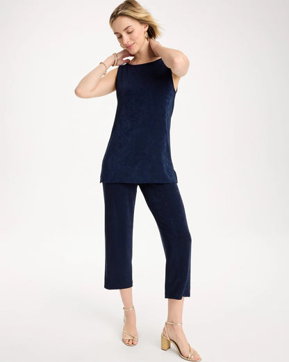 Chico's Trending - Travelers™ No Tummy Cropped Pants Travelers India Ink