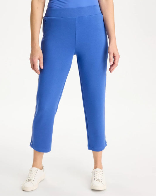 Chico's Trending - Zenergy® Soft Pique Cropped Pants Amparo Blue