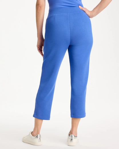 Chico's Trending - Zenergy® Soft Pique Cropped Pants Amparo Blue