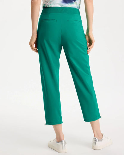 Chico's Featured - Zenergy® UPF Bungee Crop Pant Topanga Green
