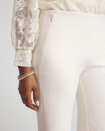 Chico's Premium - Juliet Wide Full Length Pant English Cream