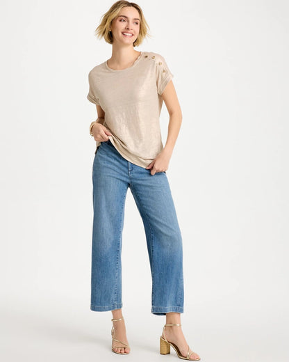 Chico's Classic - Straight Crop Trouser Jeans Monaco Indigo