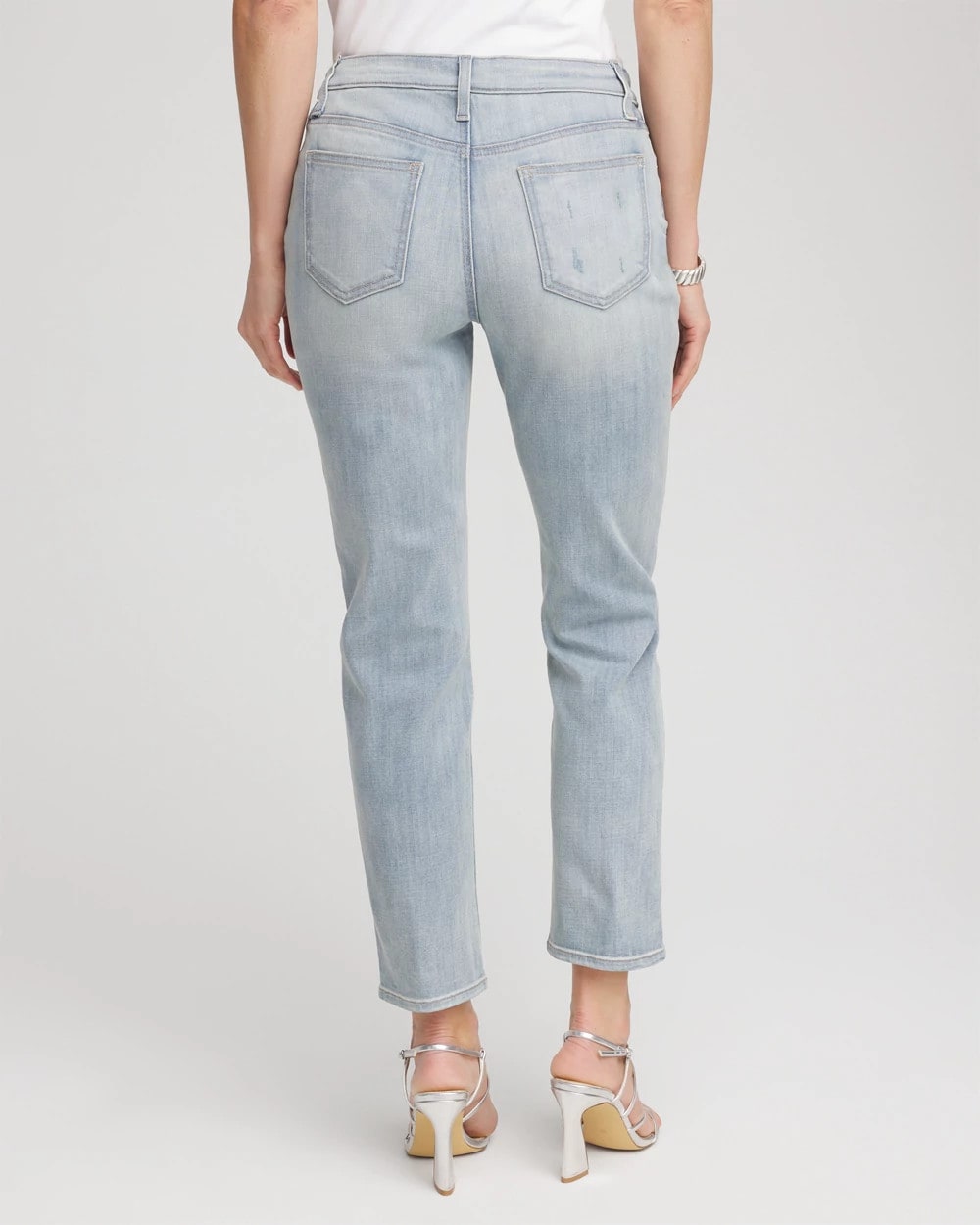 Chico's Value - Girlfriend Slim Cropped Jeans Shasta Indigo