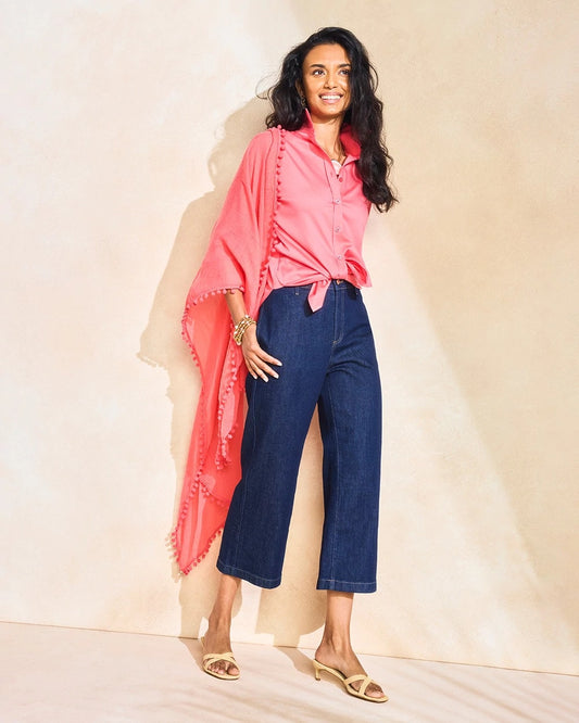 Chico's Signature - Straight Crop Trouser Jeans Cedar Rinse