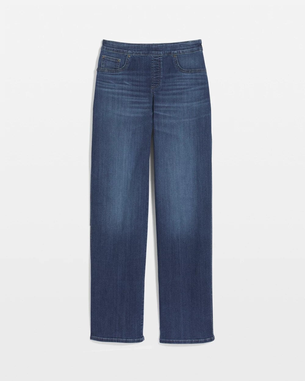 Chico's Best Seller - Pull On Wide Jean Aleah Indigo
