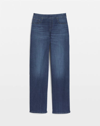 Chico's Best Seller - Pull On Wide Jean Aleah Indigo