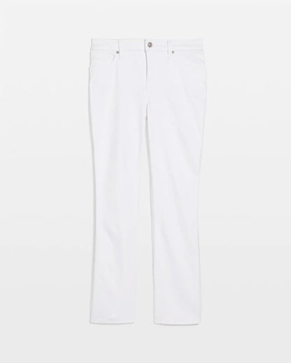 Chico's Featured - Cropped Girlfriend Kick Flare Jeans Alabaster