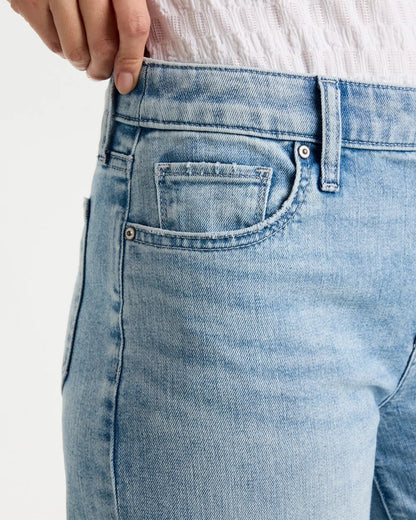 Chico's Exclusive - Relaxed Boyfriend Rolled Hem Jean Bahama Indigo