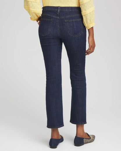 Chico's Trending - Girlfriend Kick Flare Jeans Dark Sapphire Indigo