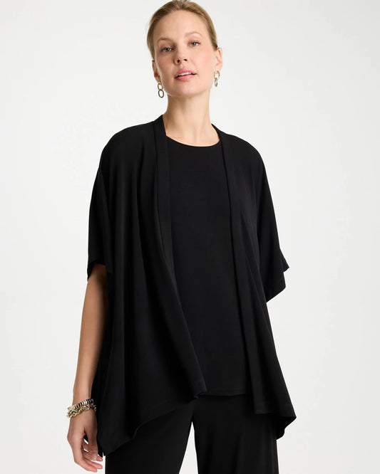 Chico's Trusted - Travelers™ Knit Cape Cardigan Black