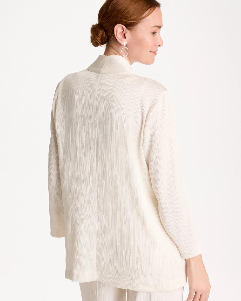 Chico's Hot Sale - Travelers™ Crinkle Textured Cardigan Sea Salt
