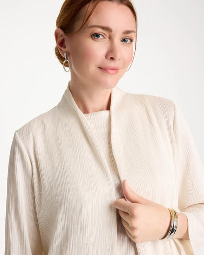 Chico's Hot Sale - Travelers™ Crinkle Textured Cardigan Sea Salt